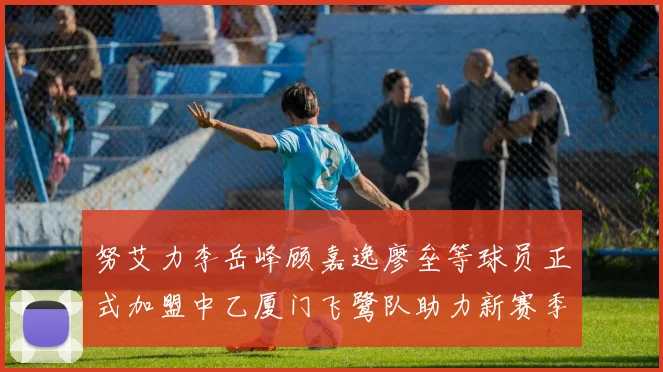 努艾力李岳峰顾嘉逸廖垒等球员正式加盟中乙厦门飞鹭队助力新赛季